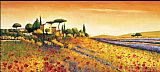 Country Canvas Paintings - Sunlight Country